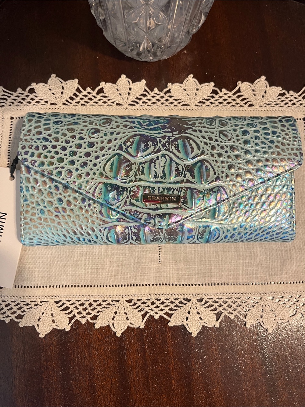 NWT Brahmin Veronica Wonderland Melbourne wallet - Picture 4 of 5